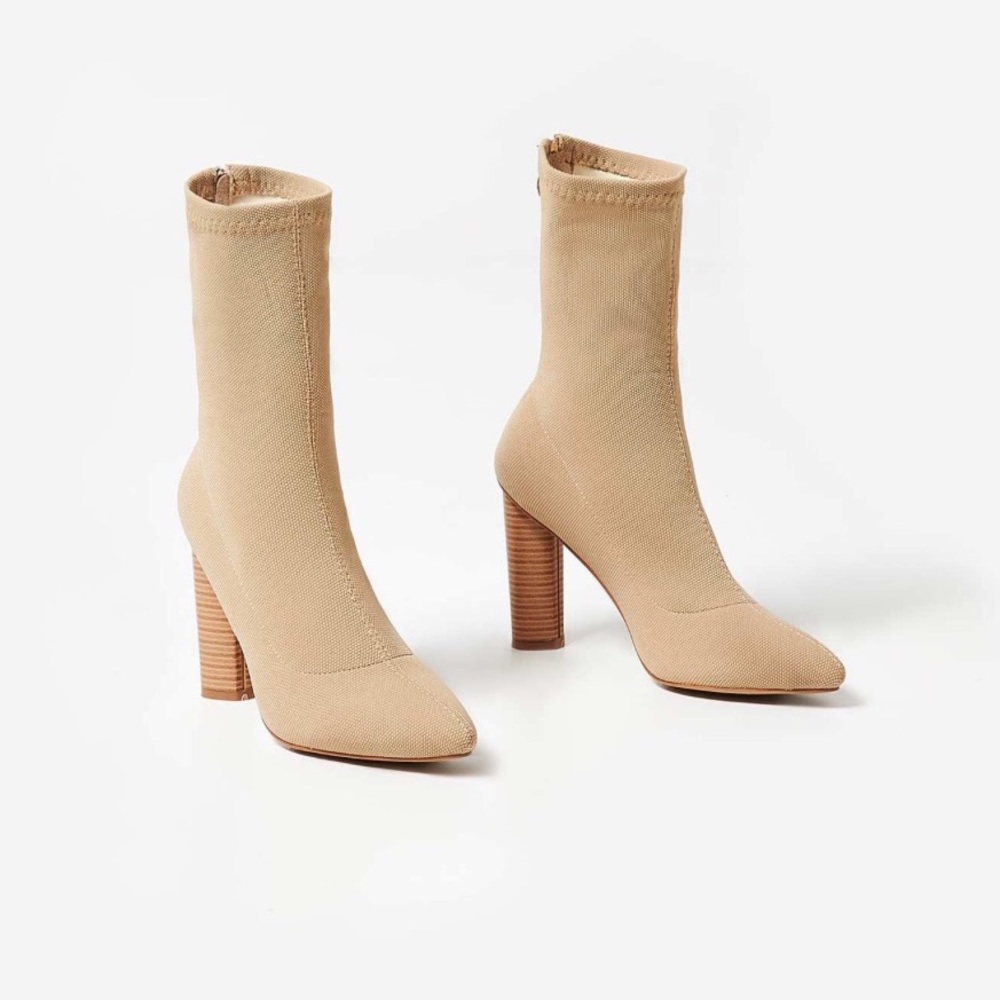 Ego Shoes Anushka Knit Ankle Boots
